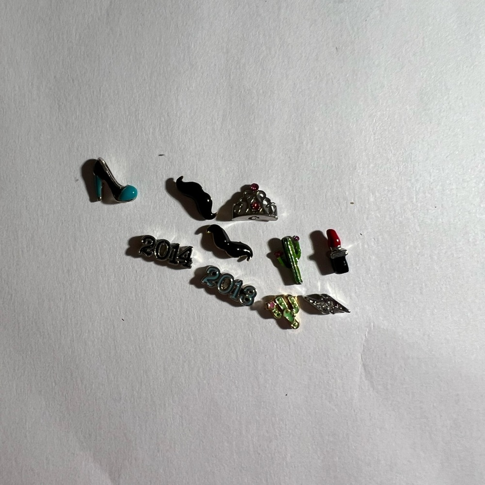 Assorted Origami Owl Charms